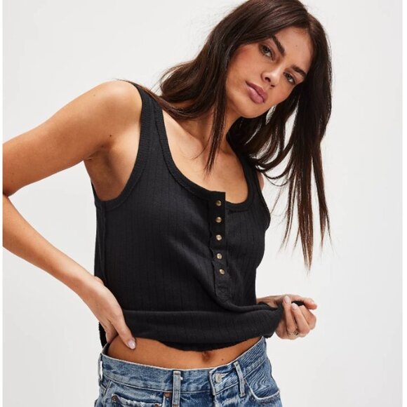 Free People, We the Free, Bryson Henley Tank, XS, S, M, NWT - Picture 1 of 3
